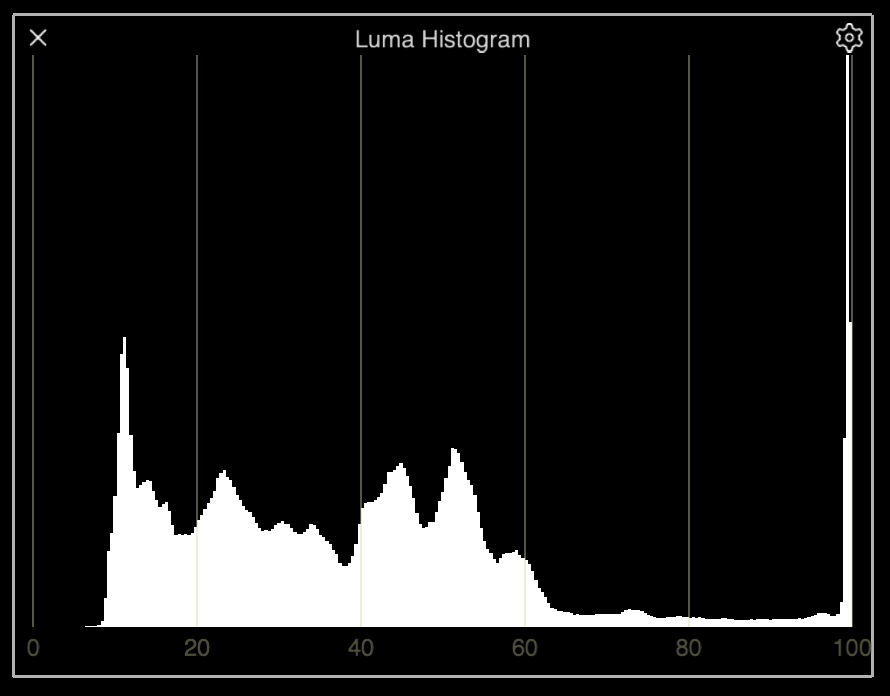 The Luma Histogram Palette